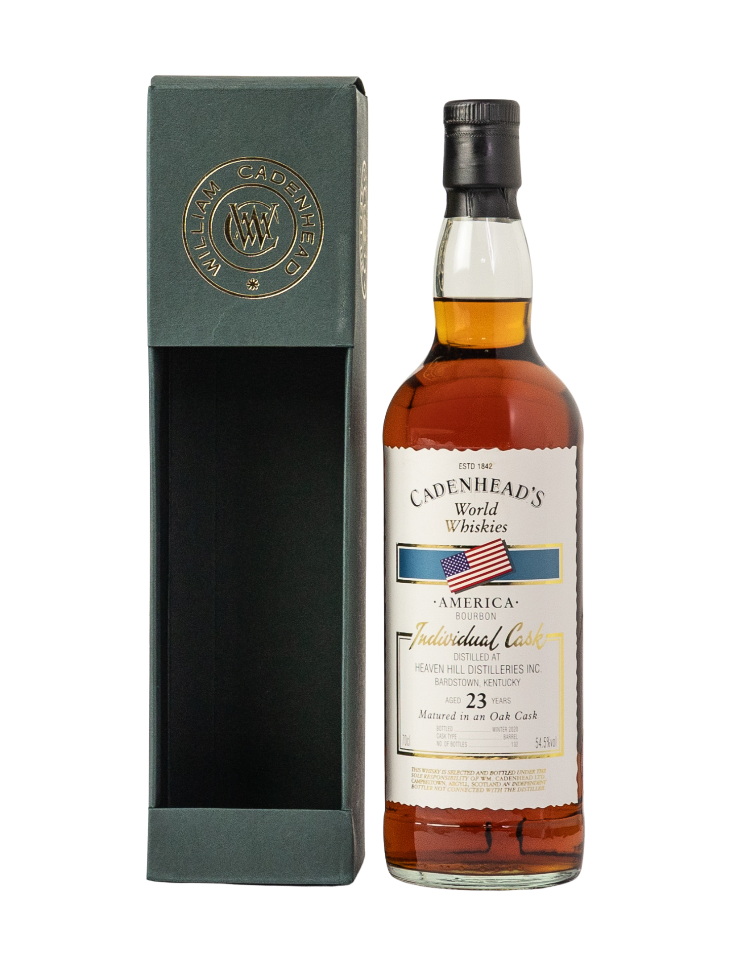 Heaven Hill 23-year 1997 (pre-fire) Cadenhead's