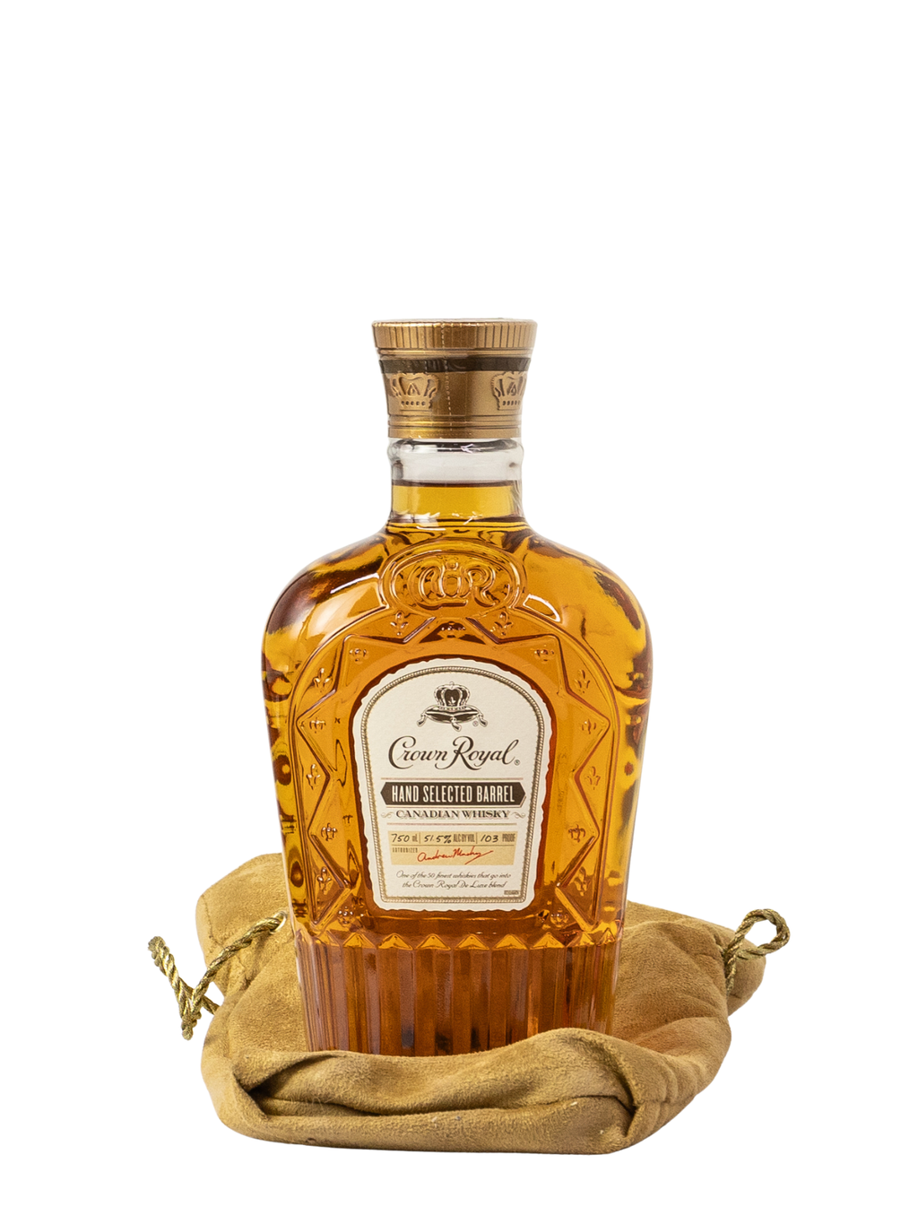 Crown Royal Hand Selected Barrel for Texas with bag 750ml 2015