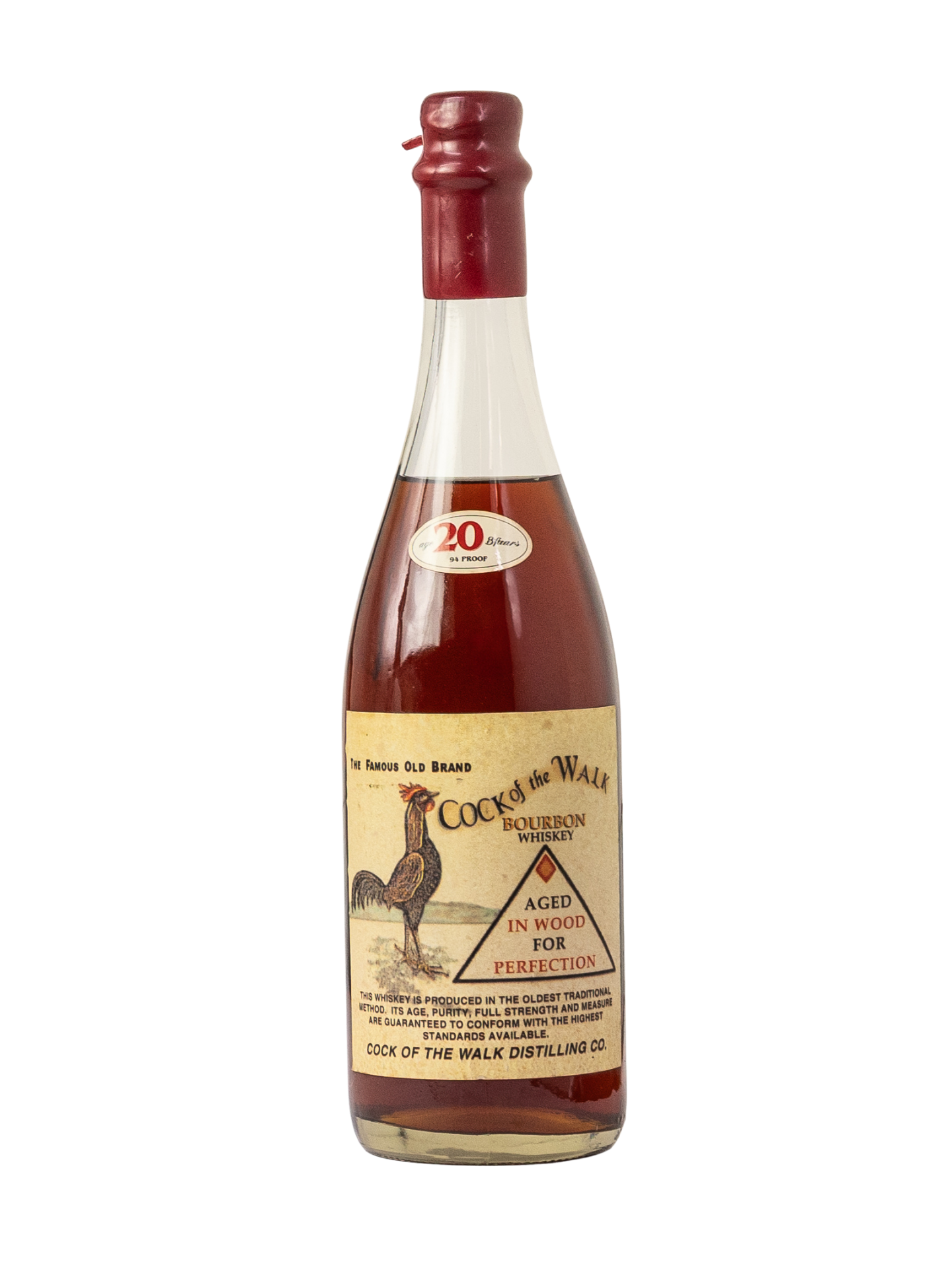 Willett/KBD Cock of the Walk 20-year Red Wax