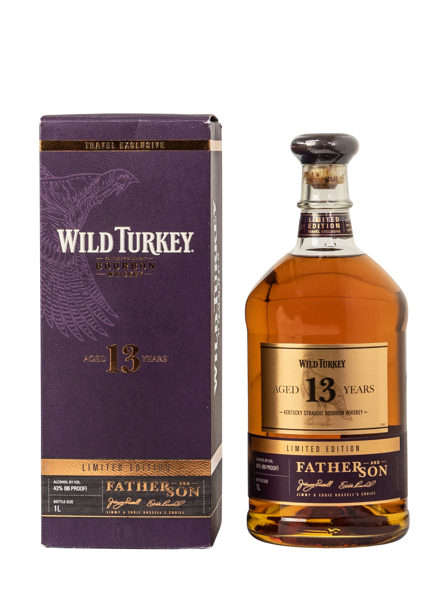 Wild Turkey 13 yr Father and Son w/box 1L 2022