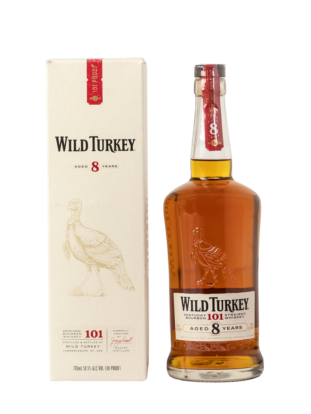 Wild Turkey 8/101 Japanese export with box (700ml)