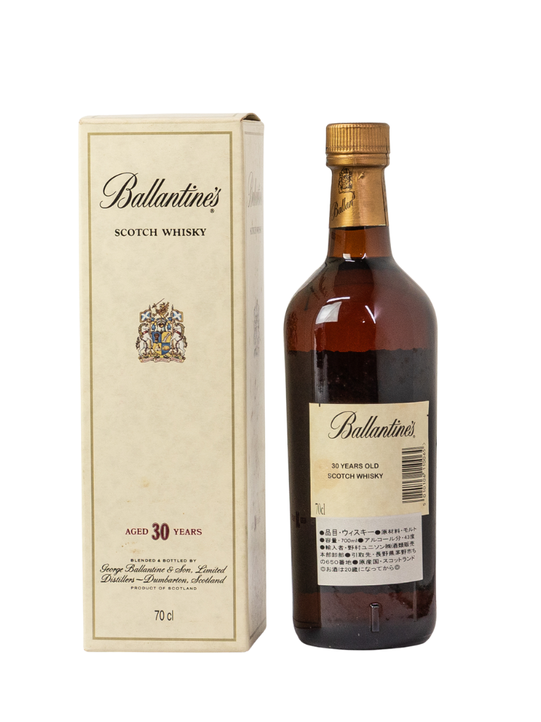 Ballantine's 30-year Scotch 750ml with box