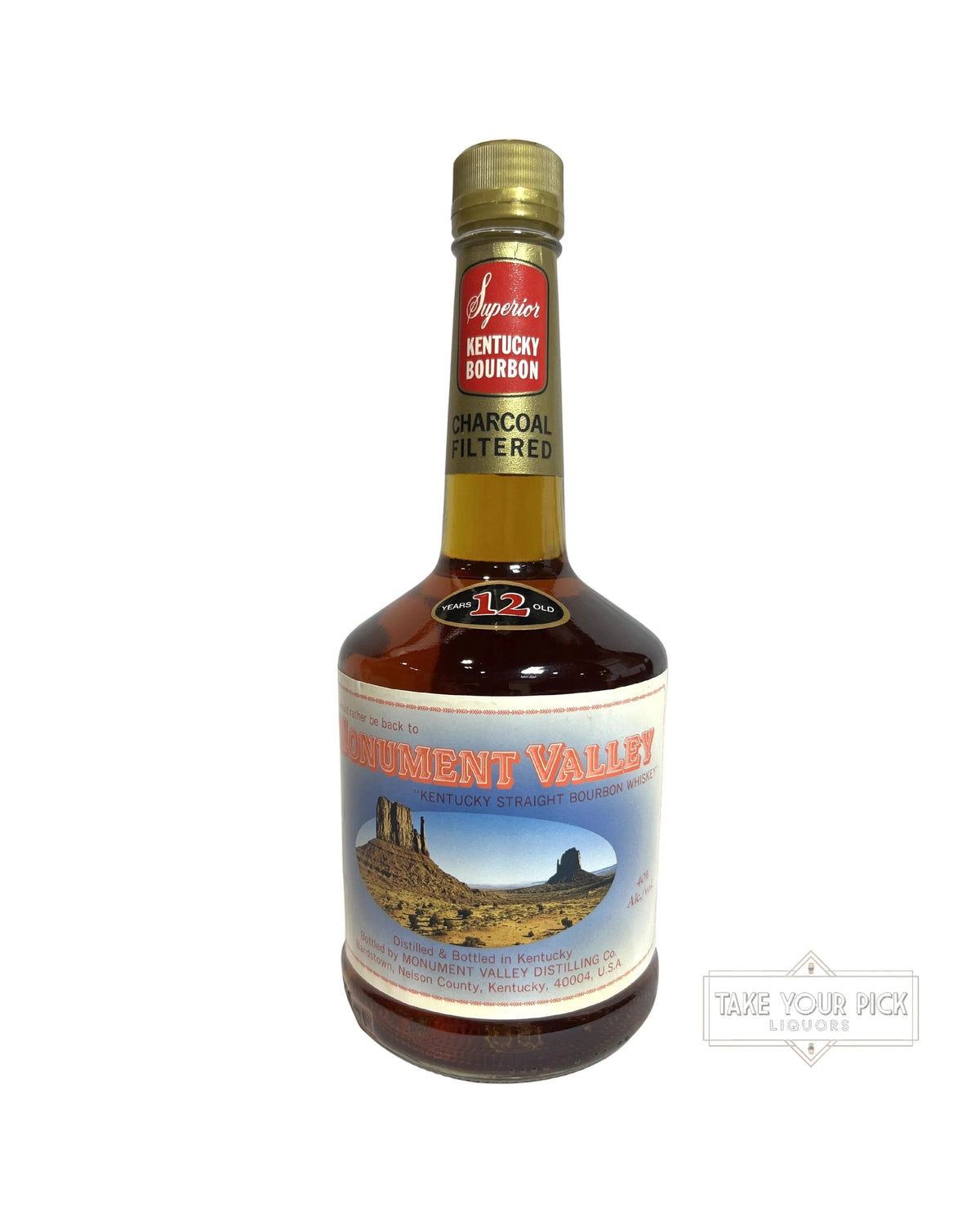 Monument Valley 12 Year KBD/Willett (1999) 80 Proof 750ml
