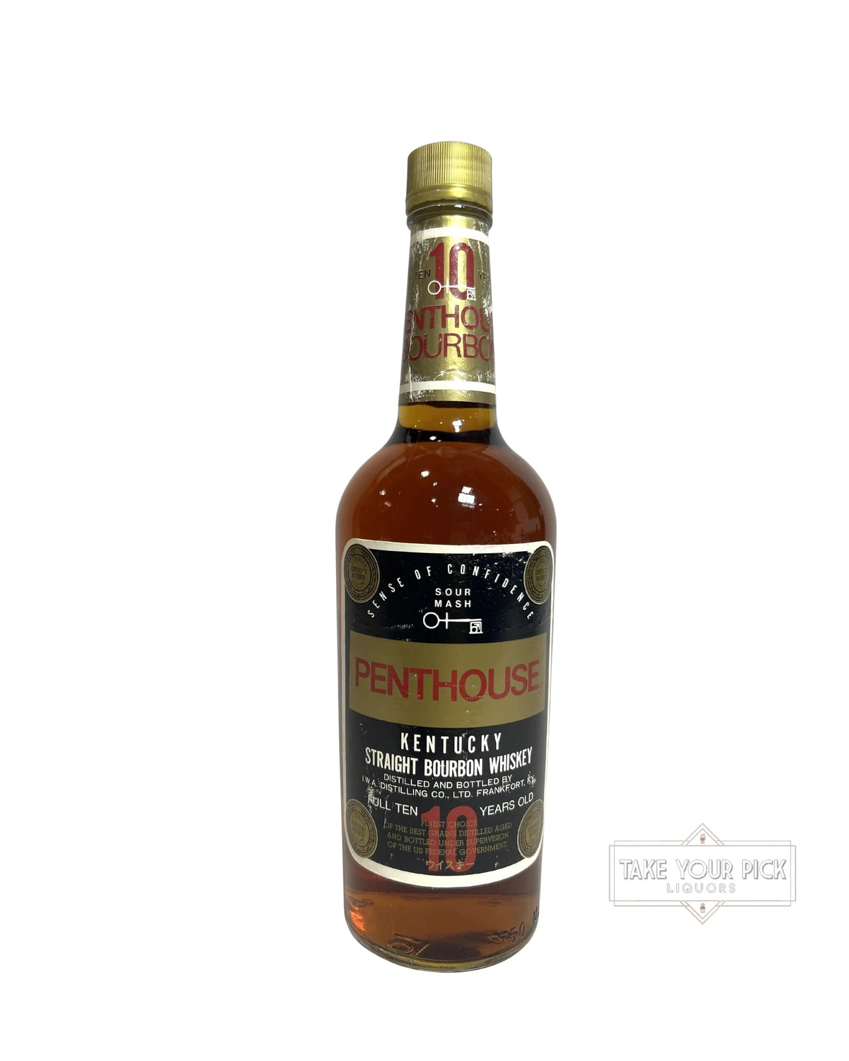 Penthouse 10 Year Buffalo Trace (1989) 86 Proof 750ml