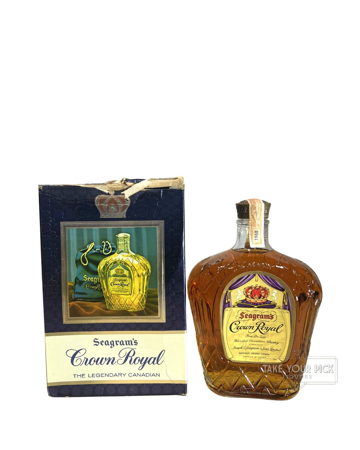 Crown Royal (1968) 80 Proof 750ml