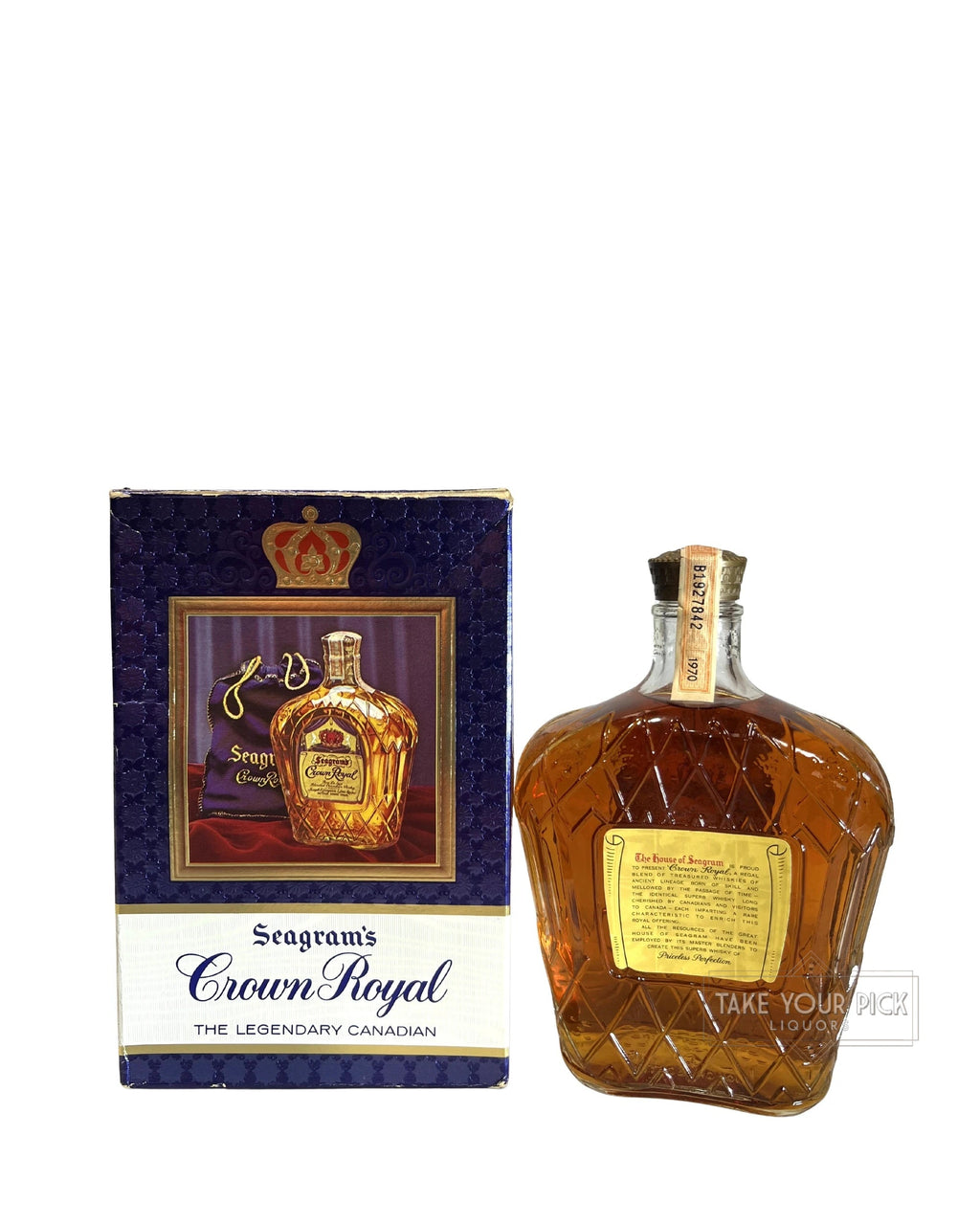 Crown Royal (1970) 80 Proof 750ml