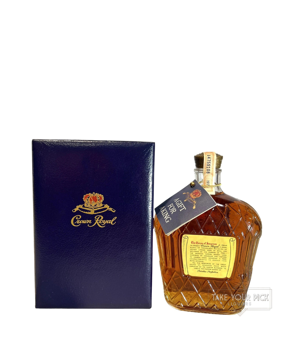 Crown Royal 1974 80 Proof 750ml