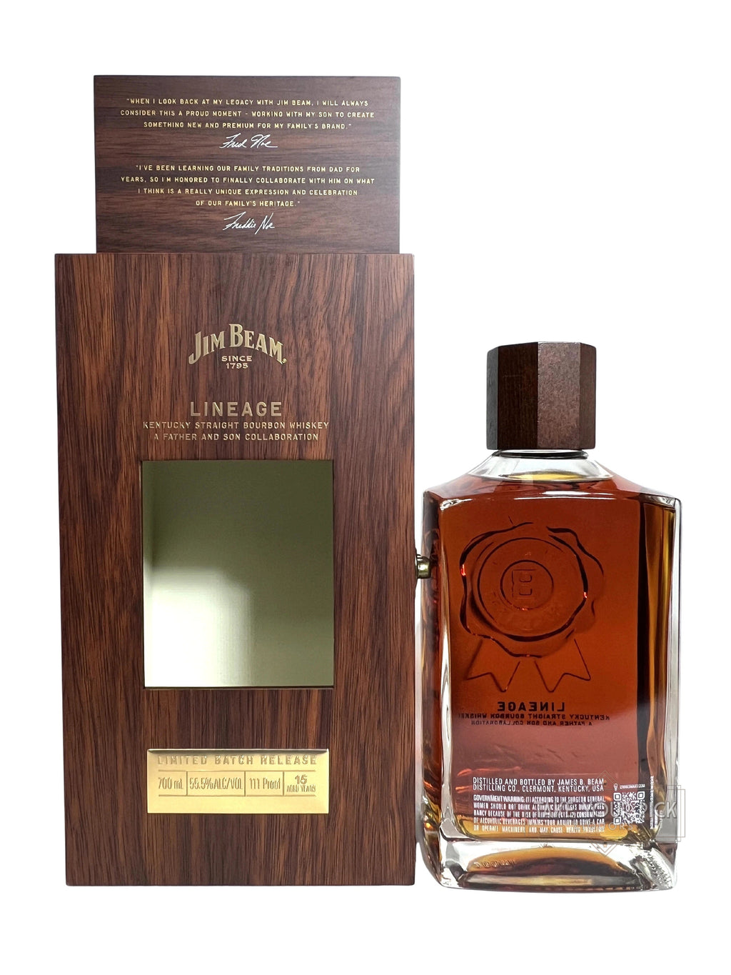 Jim Beam Lineage 15-year Batch 02