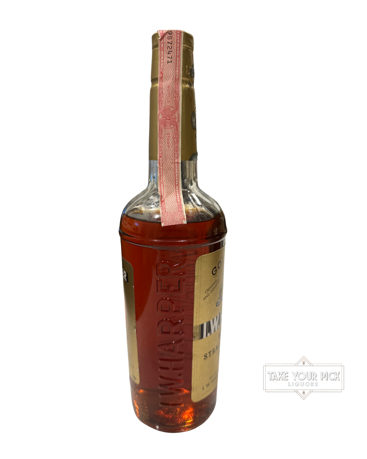 1961 I.W. Harper 6 Year Kentucky Straight Bourbon Whiskey 86 Proof 4/5 Quart