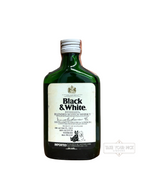 1961 James Buchanan & Co. Ltd. / Distillers Glasgow & London Black & White Blended Scotch Whisky 86.8 Proof 200ml