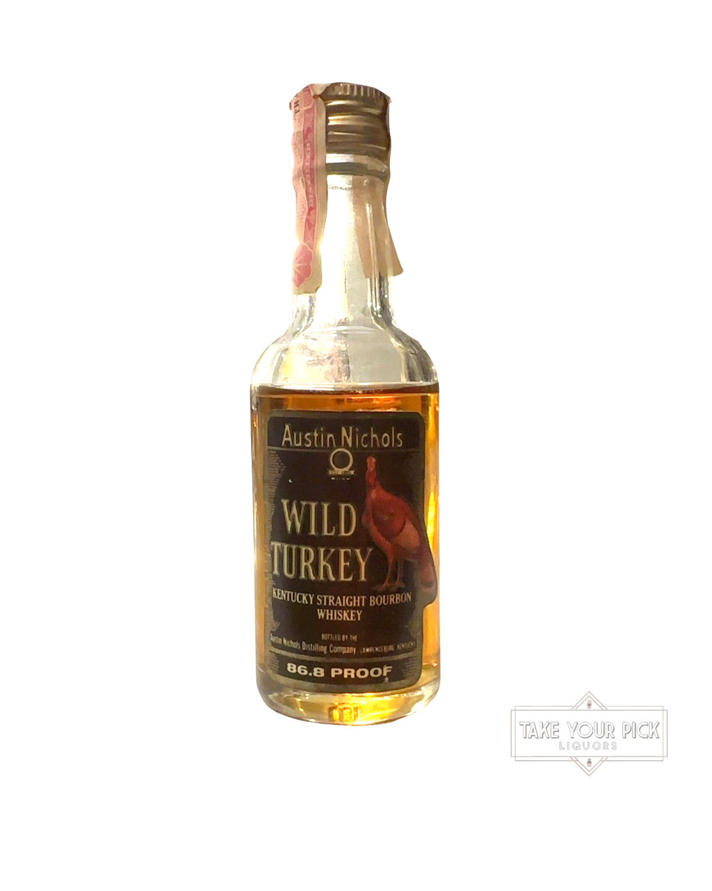 1983 Wild Turkey Austin Nichols Wild Turkey Miniature 86.8 Proof 100ml