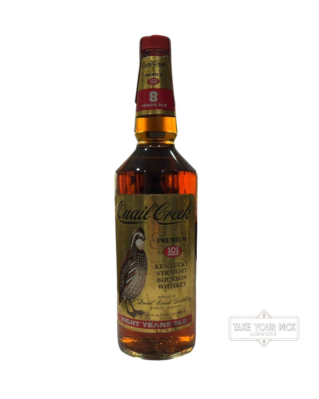 1988 Quail Creek Distillery Quail Creek Premium Kentucky Straight Bourbon Whiskey 101 Proof 750ml