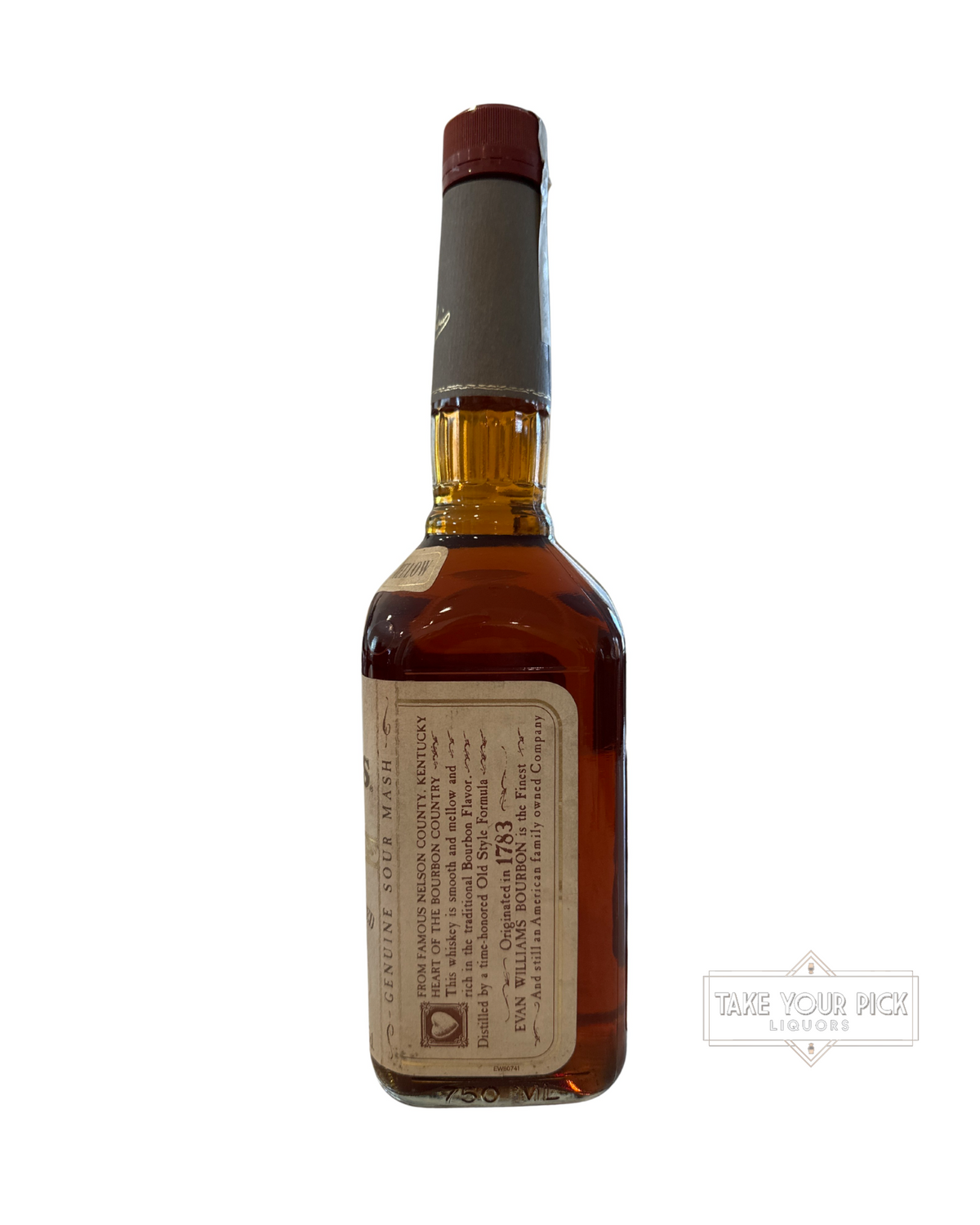1997 Evan Williams Kentucky Straight Bourbon Whiskey 86 Proof 750ml