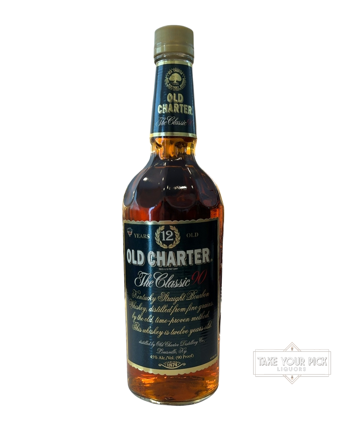 1998 Old Charter 12 Year Louisville The Classic 90 Proof 750ml