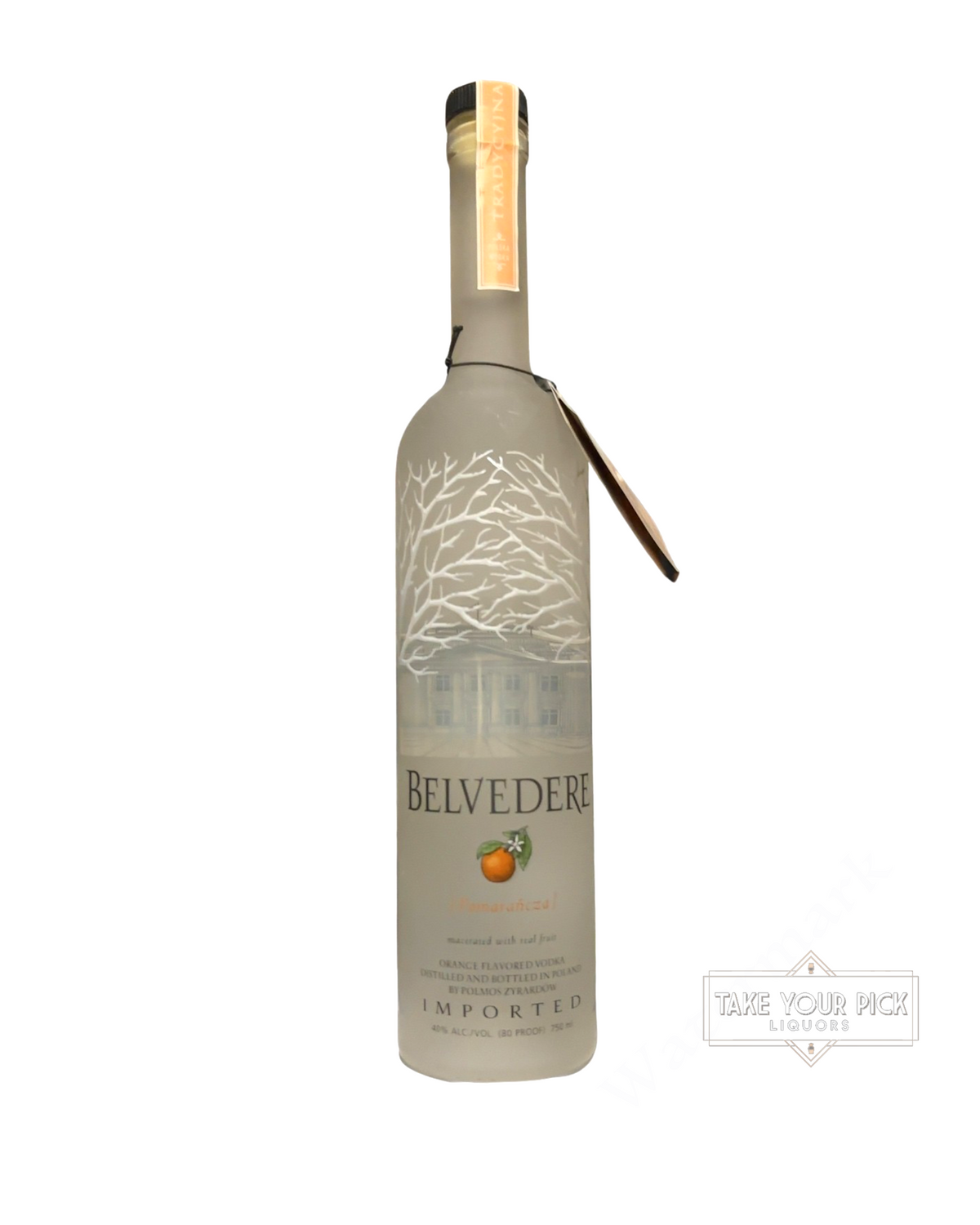 2004 Belvedere Pomarancza Orange Vodka 80 Proof 750ml