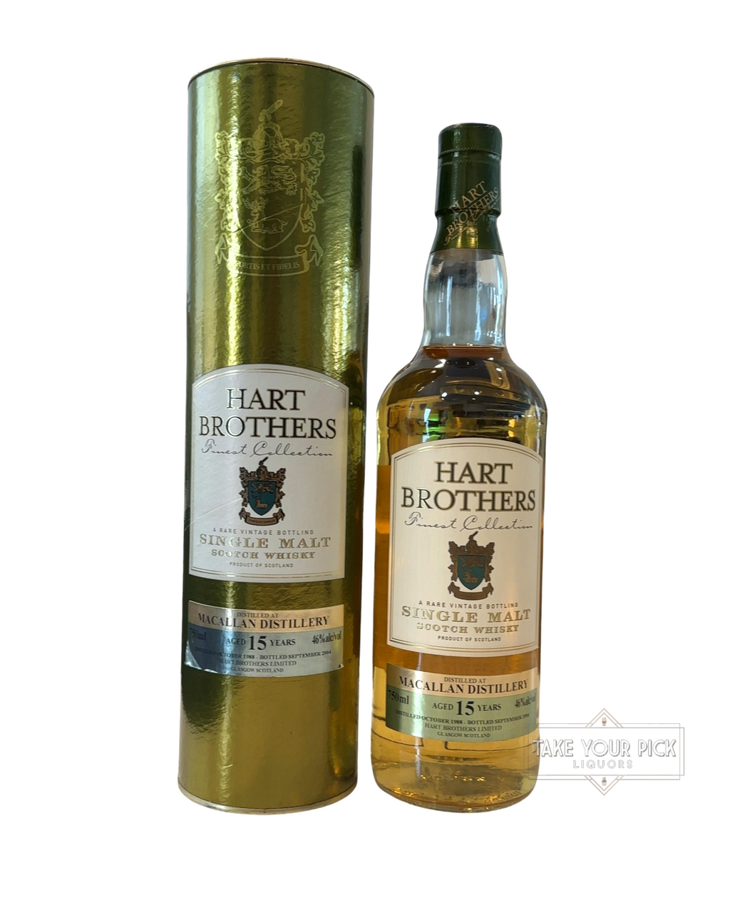 2004 Hart Brothers Macallan 15 Year 92 Proof 750ml