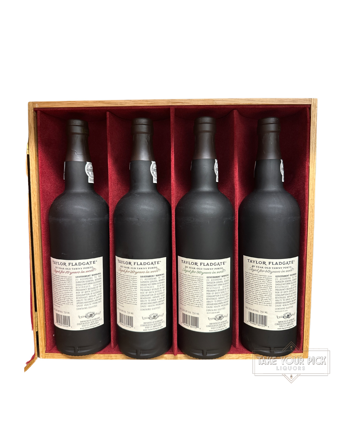 2006 Taylor Fladgate A Century of Porto (4 Pack) 40 Proof 750ml