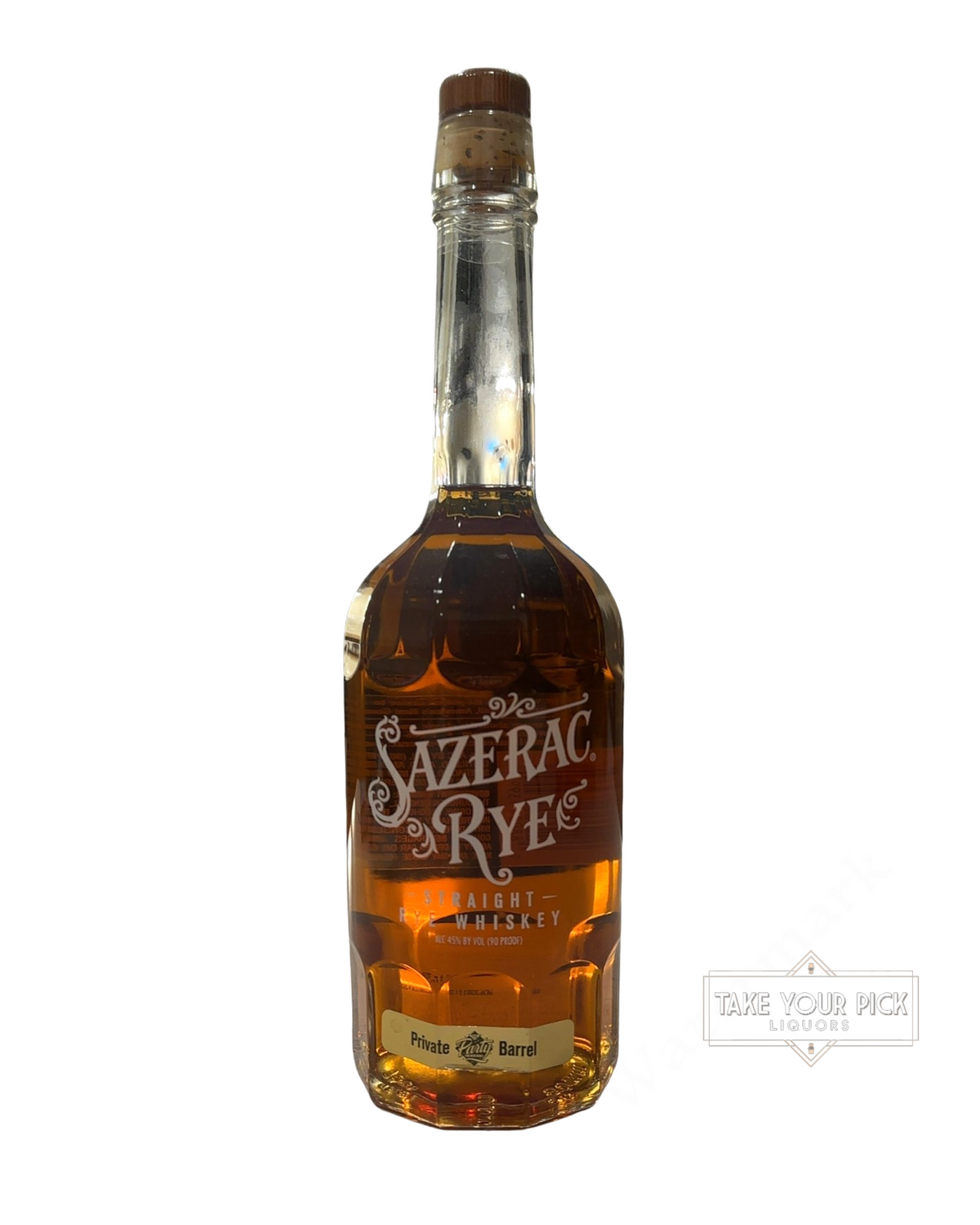 2008 Sazerac Buffalo Trace Sazerac Rye Straight Whiskey Private Barrel 90 Proof 750ml