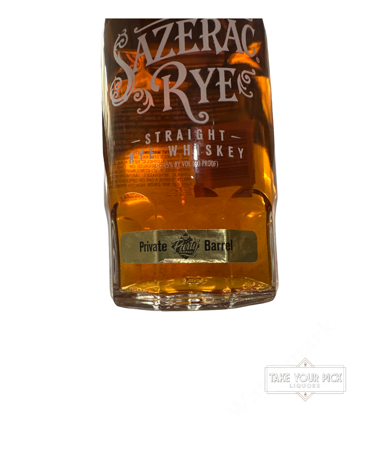 2008 Sazerac Buffalo Trace Sazerac Rye Straight Whiskey Private Barrel 90 Proof 750ml