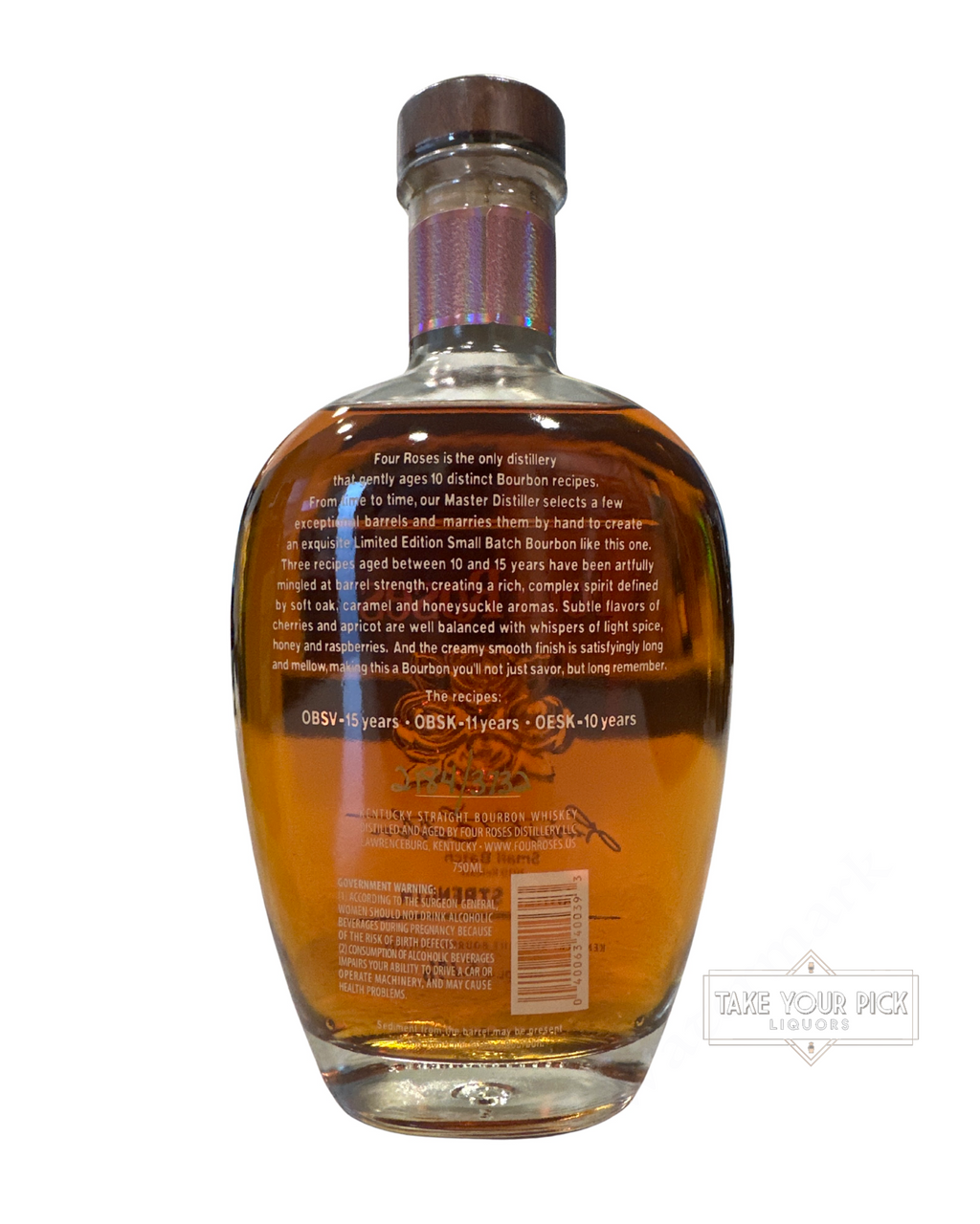 2010 Four Roses Small 110.2 Proof 750ml