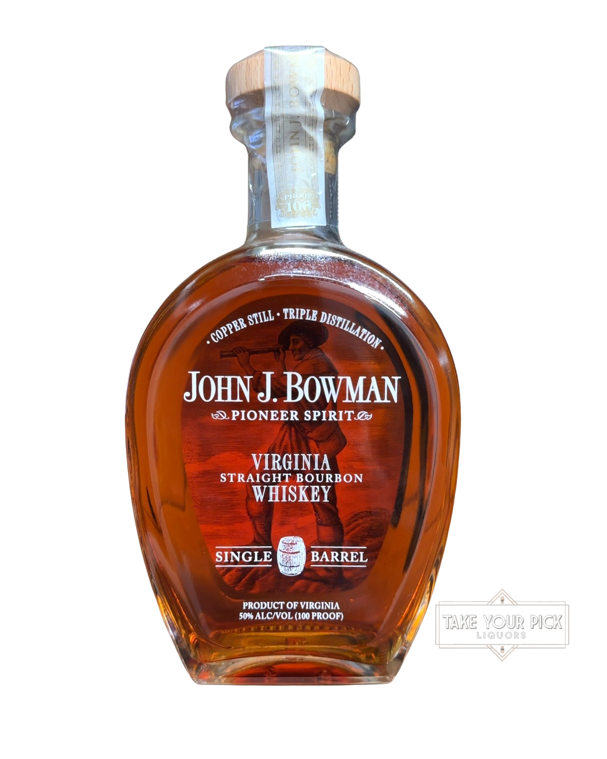 2010-2011 John J. Bowman Single Barrel 100 Proof 750ml