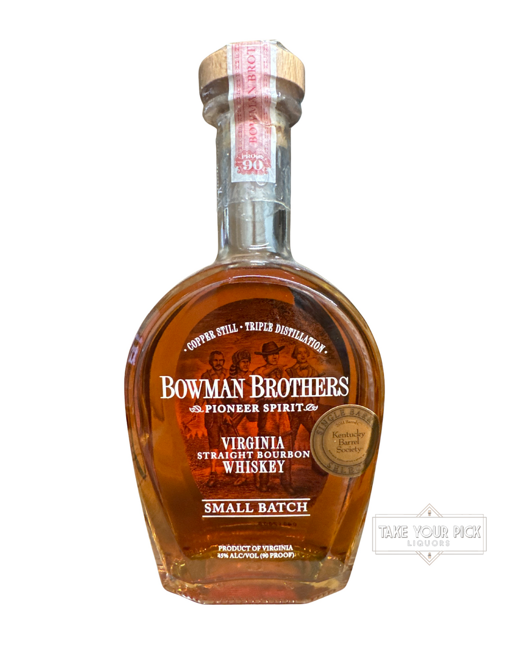 2011 Bowman Brothers Kentucky Barrel Society PIck 90 Proof