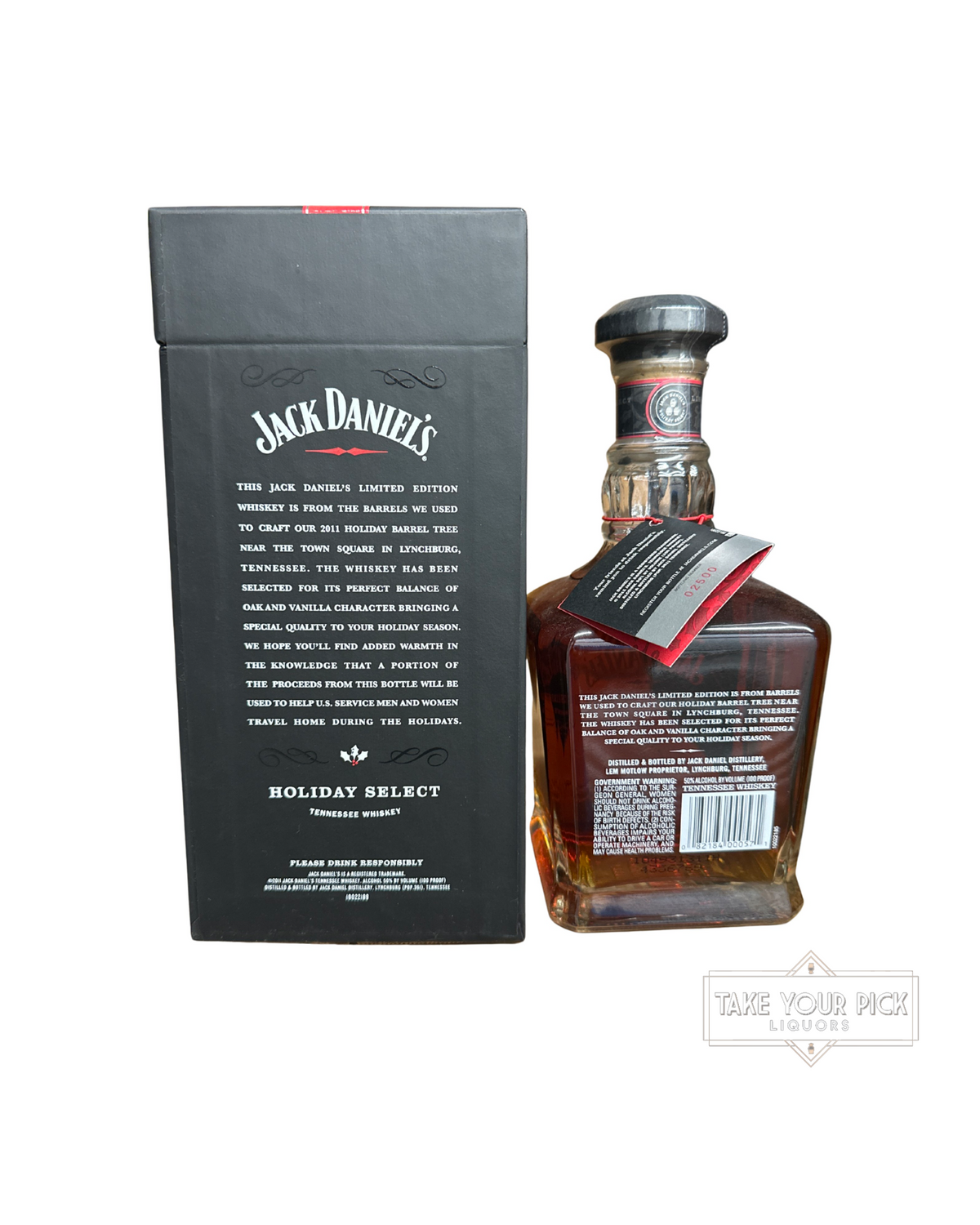 2011 Jack Daniel's Holiday Select Tennessee Whiskey 750ml