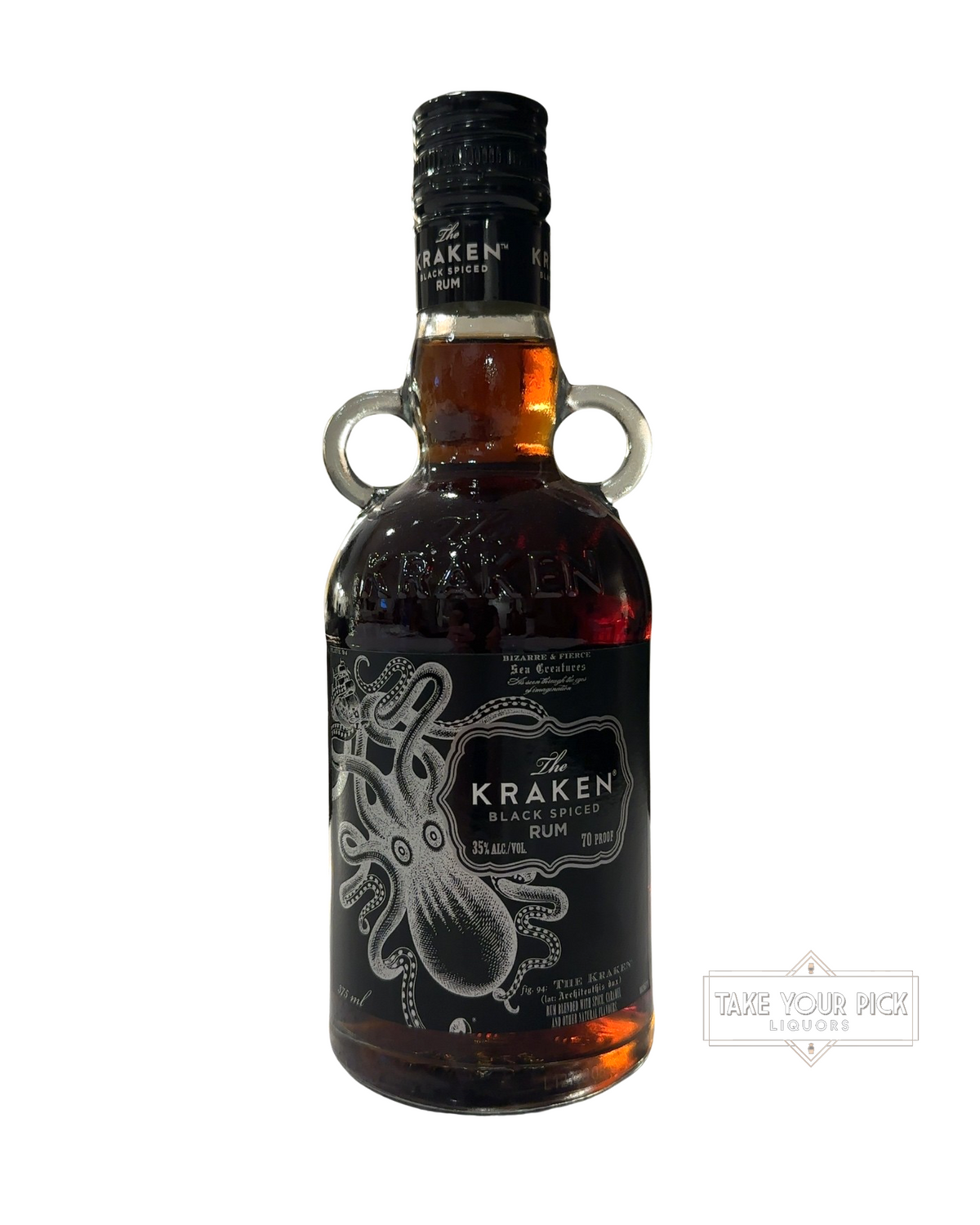 2012 The Kraken Black Spiced Rum 70 Proof 375ml