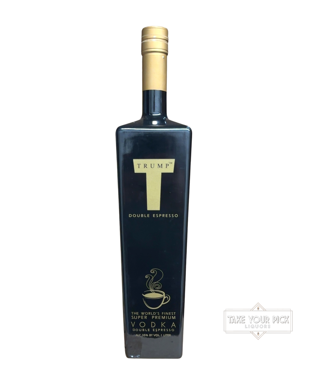 2012 Trump Double Espresso Vodka Israel Release 70 Proof 1000ml