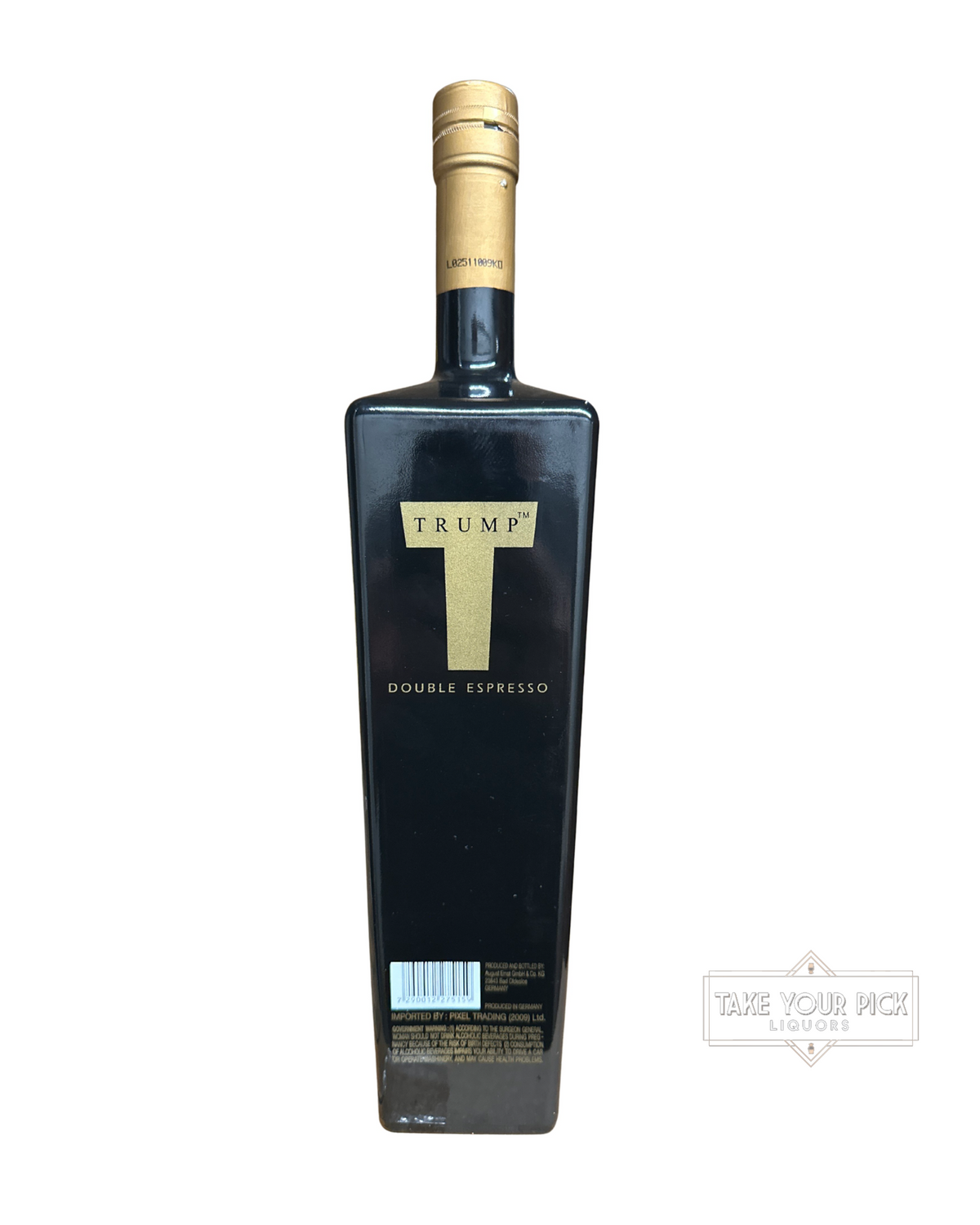 2012 Trump Double Espresso Vodka Israel Release 70 Proof 1000ml