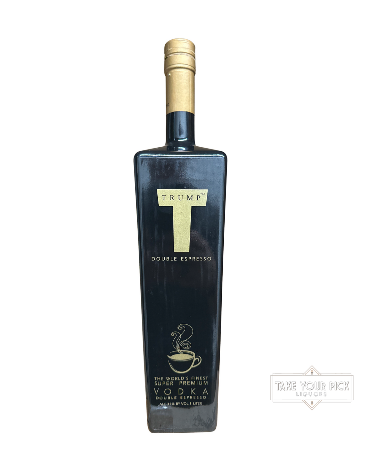 2012 Trump Double Espresso Vodka Israel Release 70 Proof 1000ml