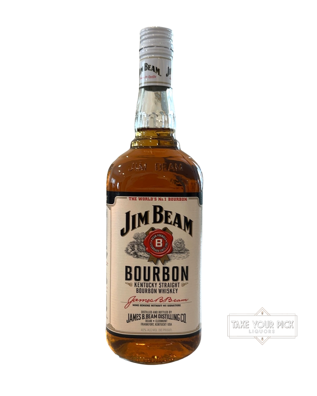 2013 Jim Beam 80 Proof 1.0 Liter