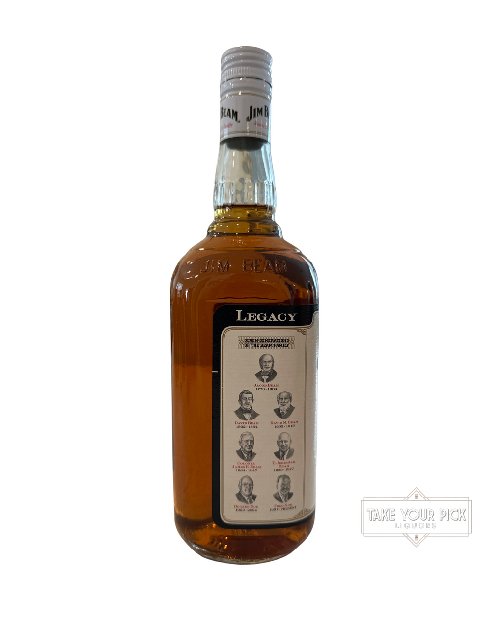 2013 Jim Beam 80 Proof 1.0 Liter