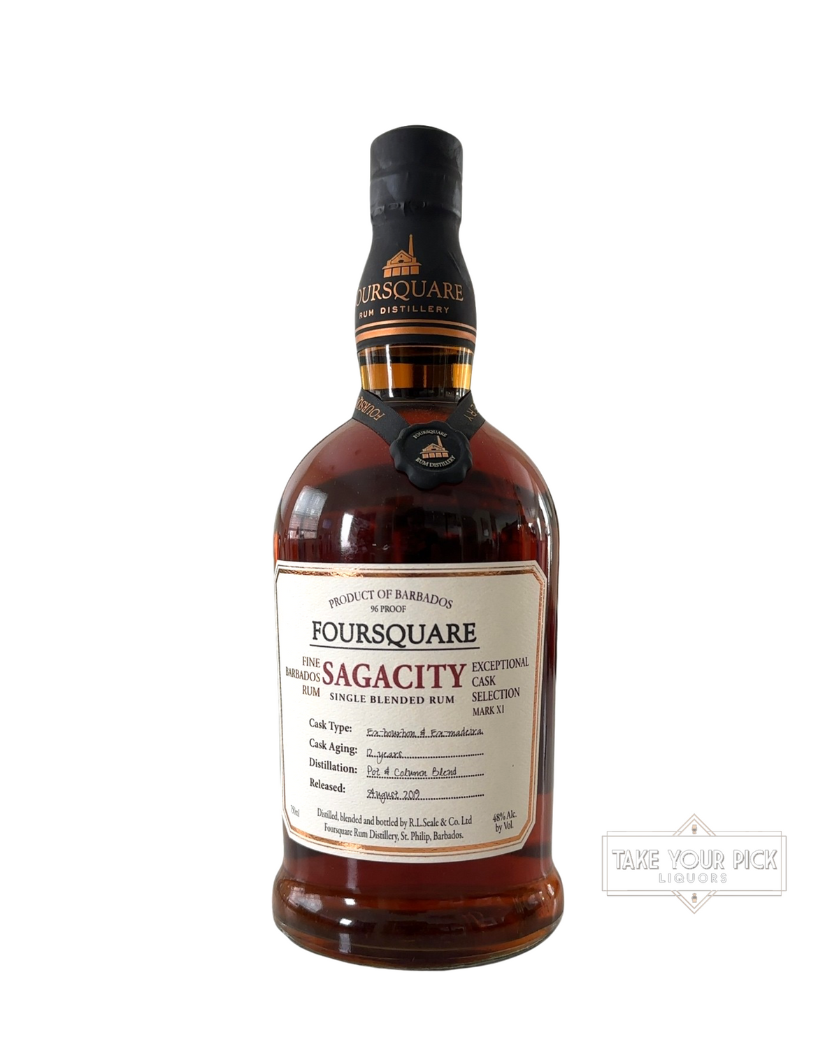 2019 Foursquare Rum Foursquare Sagacity 96 Proof 750ml