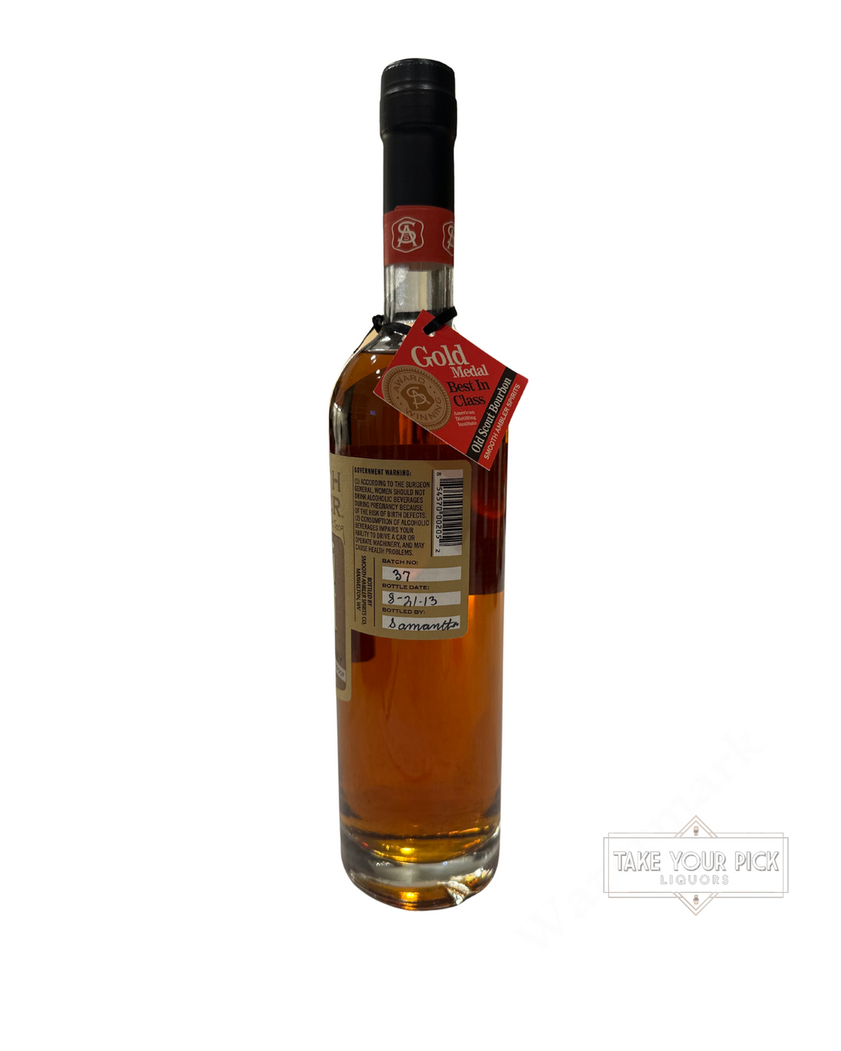 2013 Smooth Ambler Old Scout 7 Year Straight Bourbon Whiskey 99 Proof 750ml