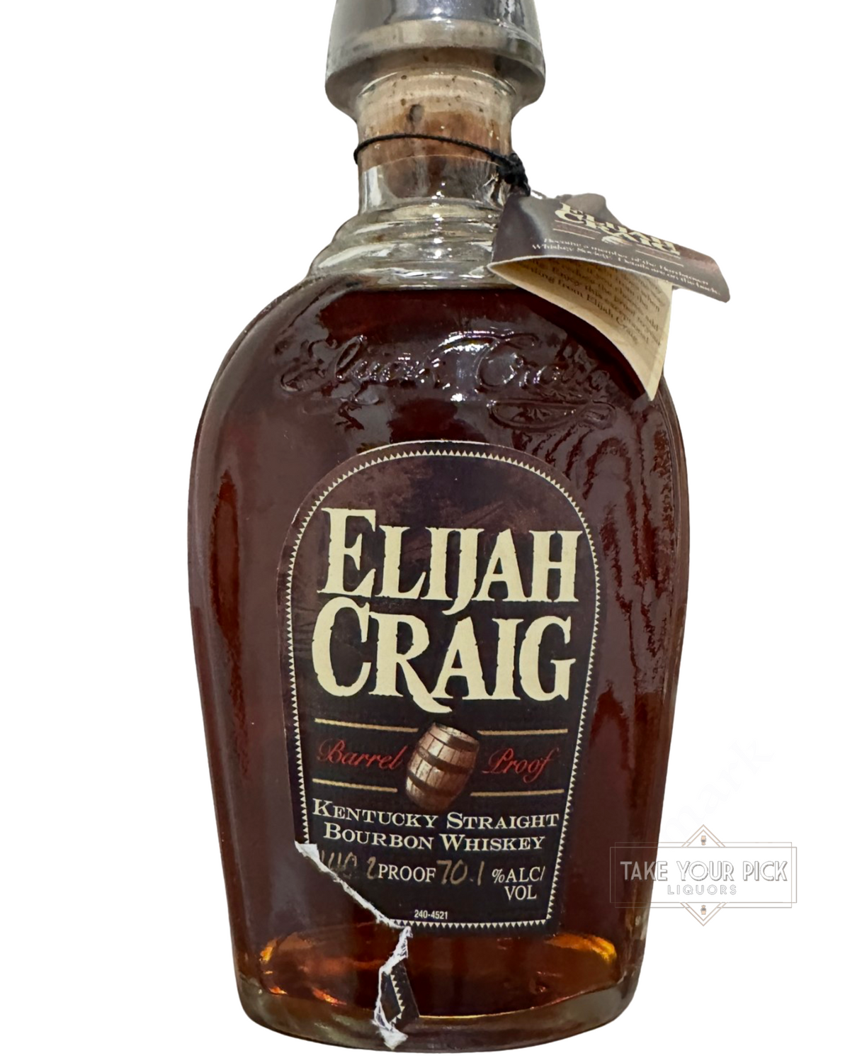 2014 Elijah Craig Barrel Proof Kentucky Straight Bourbon Whiskey 120.2 Proof