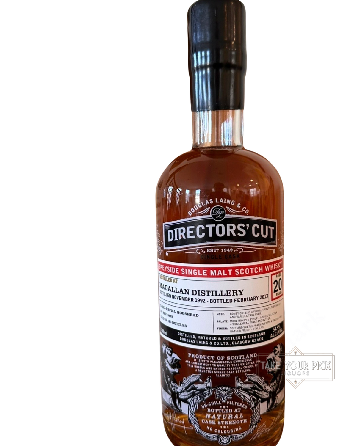 2014 Macallan Douglas Laing Directors' Cut Speyside Single Malt Scotch Whisky 109.8 Proof