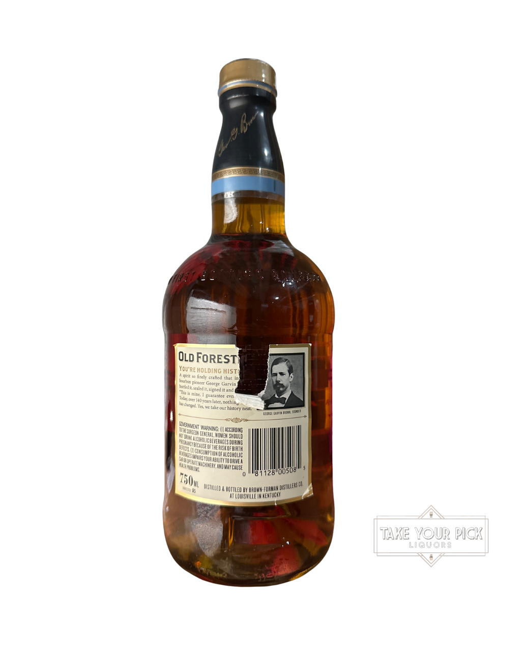 2014 Old Forester Kentucky Straight Bourbon Whisky 86 Proof 750ml