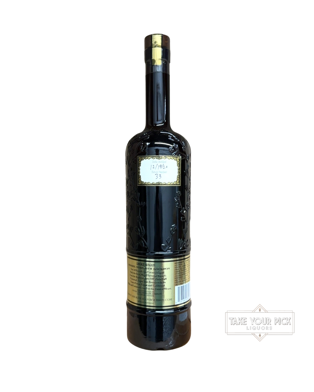 2020 SMOKE WAGON BARREL STRENGTH BOURBON 115.5 Proof 750ml (Batch 33)