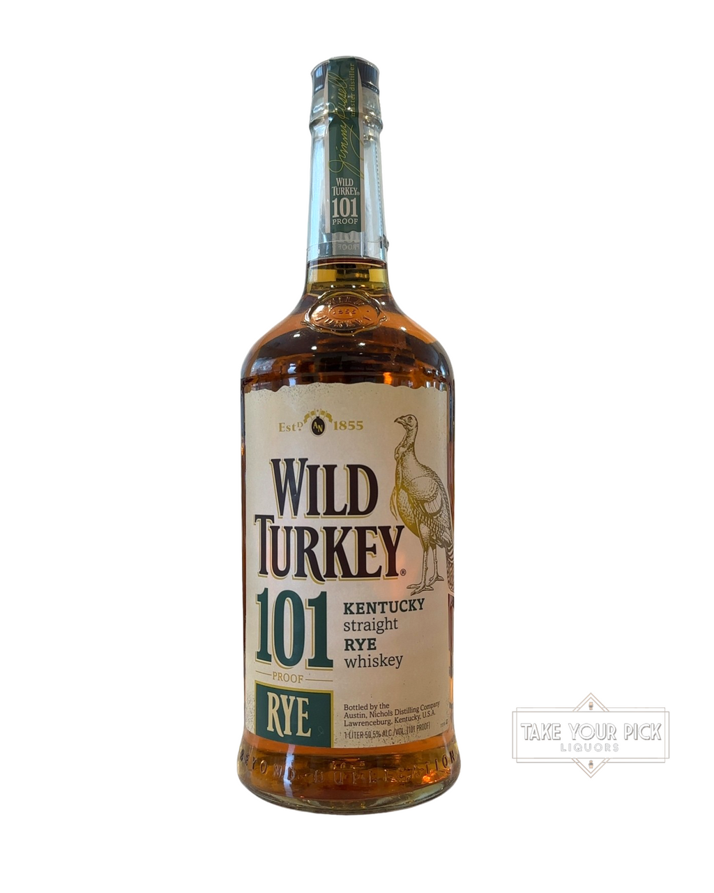 2014 Wild Turkey Austin Nichols Rye 101 Proof 1.0 Liter