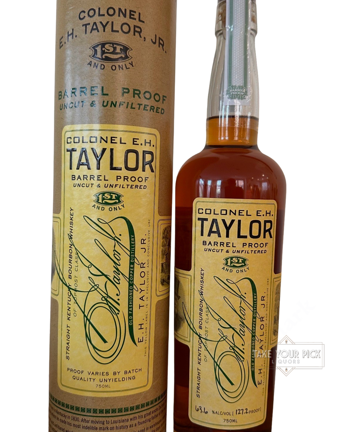 2015 Colonel E.H. Taylor Barrel Proof Uncut & Unfiltered 127.2 Proof 750ml (Batch 4)