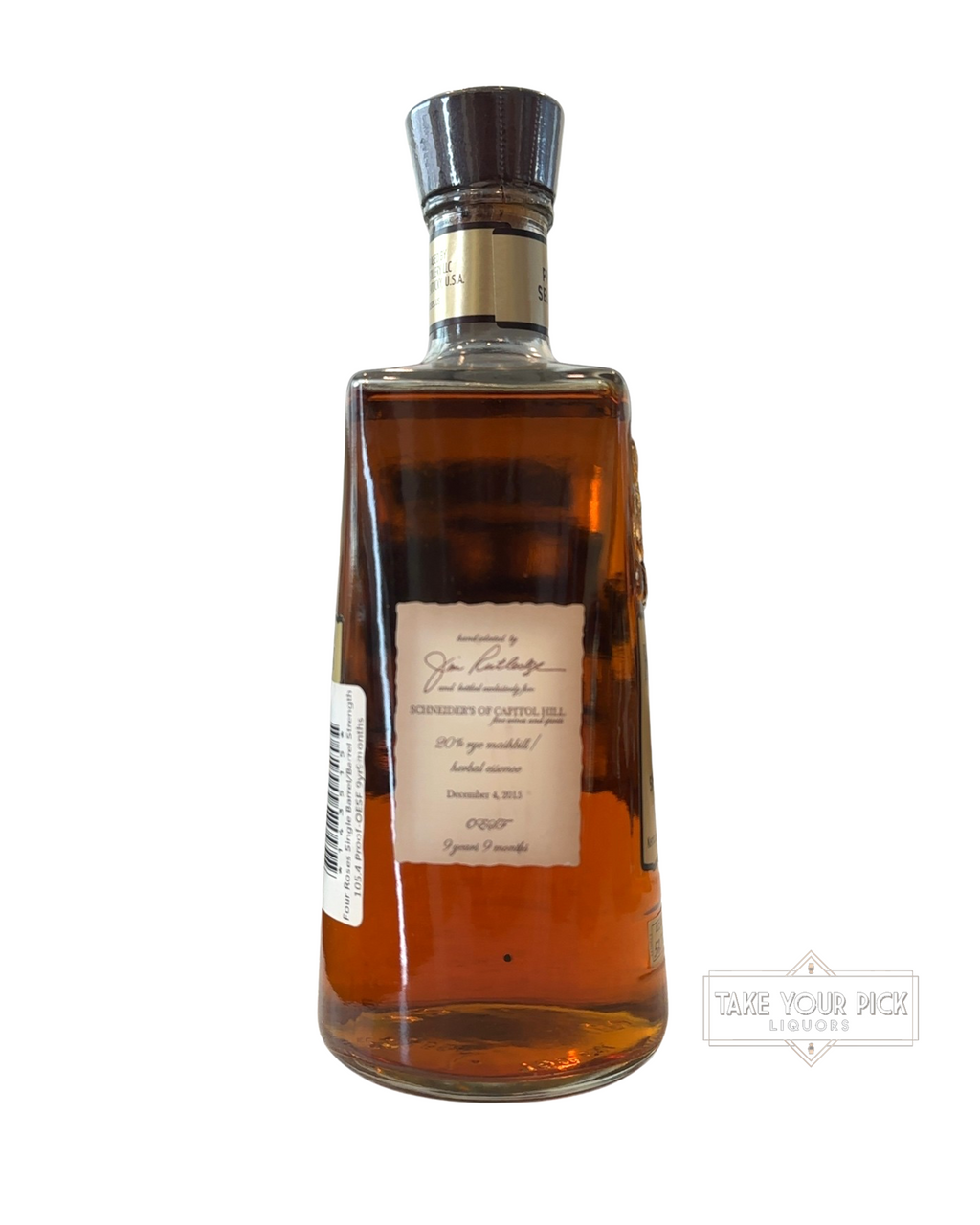 2015 Four Roses Single Barrel Schneider’s of Capital Hill 105.4 Proof 750ml
