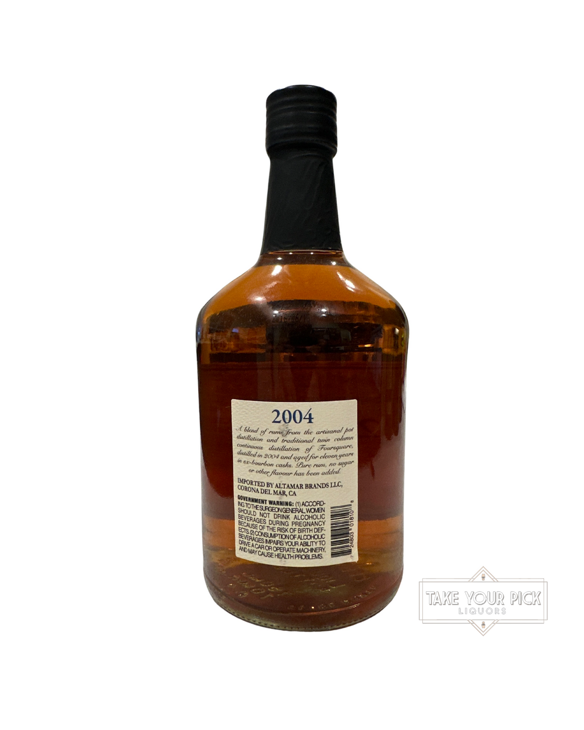 2015 Foursquare Single Blended Rum 118 Proof 750ml