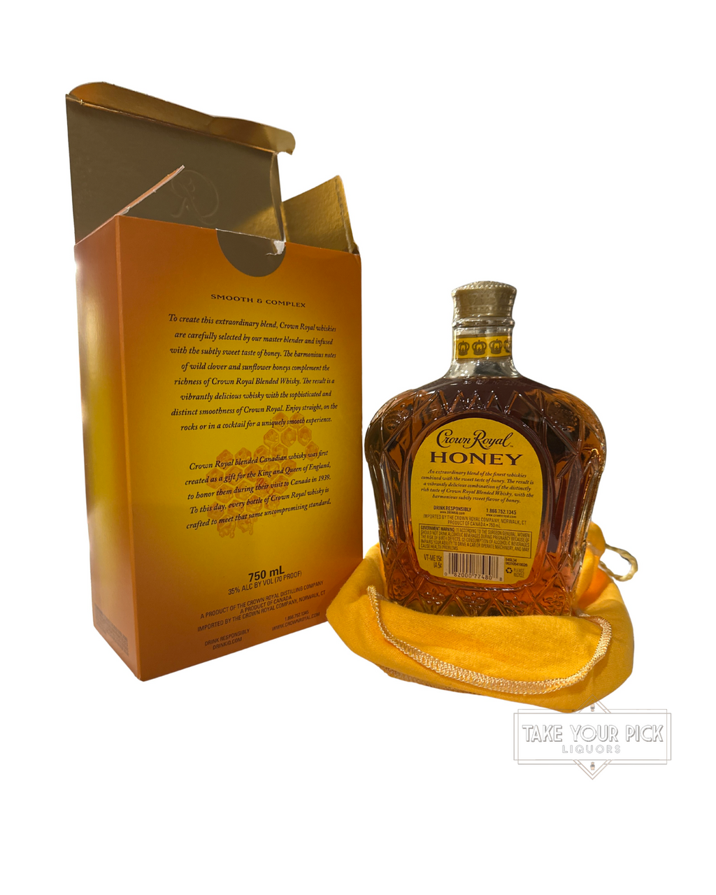2016 Crown Royal Honey 70 Proof 750ml