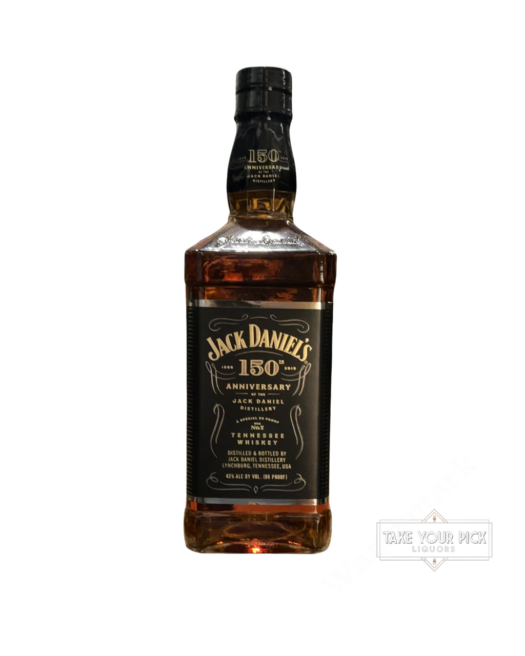 2016 Jack Daniel Distillery Jack Daniel's 150th Anniversary Tennessee Whiskey 86 Proof 750ml