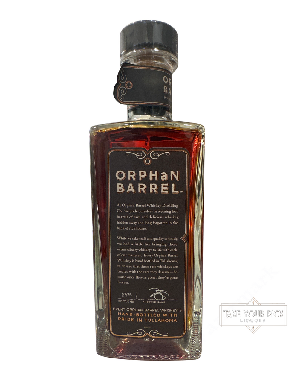 2016 Orphan Barrel Whiskey Distilling Co. The Gifted Horse American Whiskey 115 Proof 750ml
