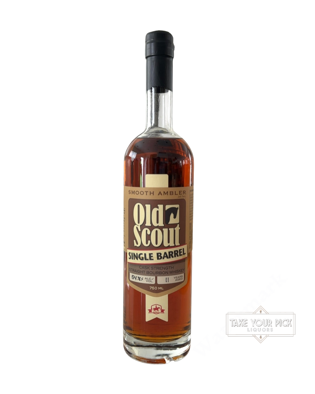 2016 Smooth Ambler Old Scout Single Barrel Cask Strength Straight Bourbon Whiskey 109.6 Proof 750ml