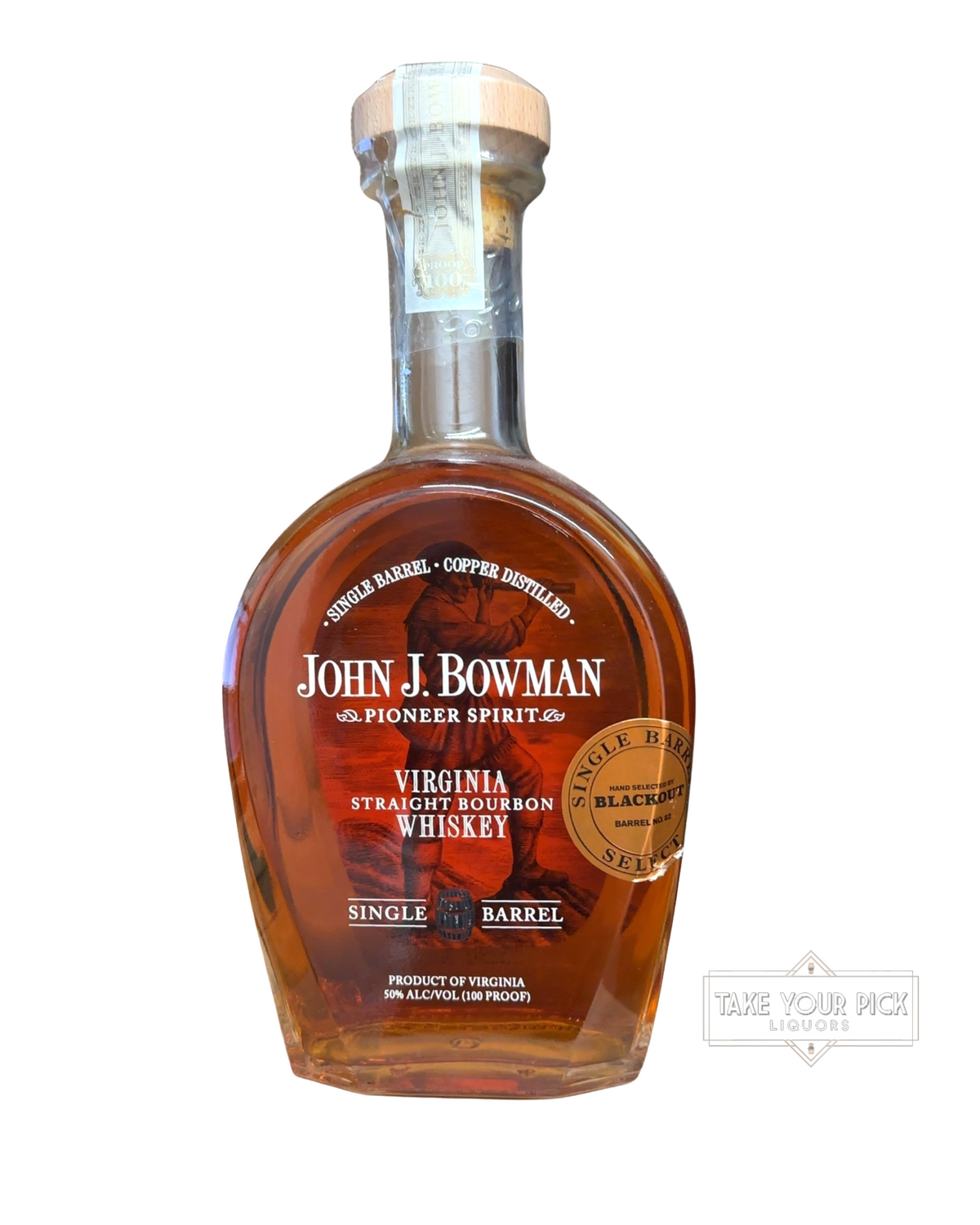 2017 John J. Bowman Blackout Pick 100 Proof 750ml