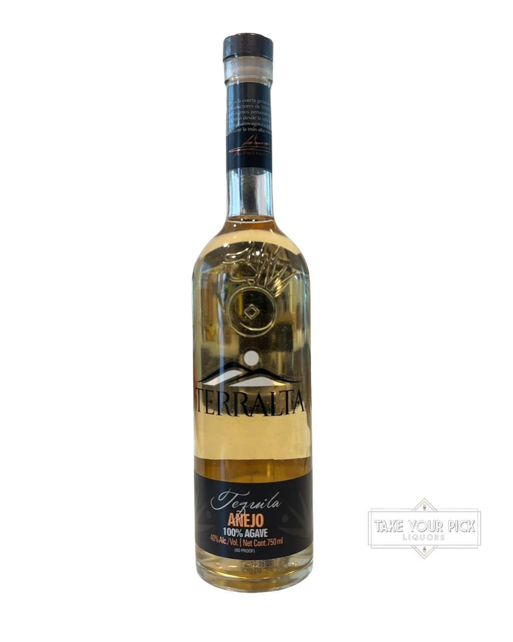 2017 TERRALTA Tequila Anejo 80 Proof 750ml