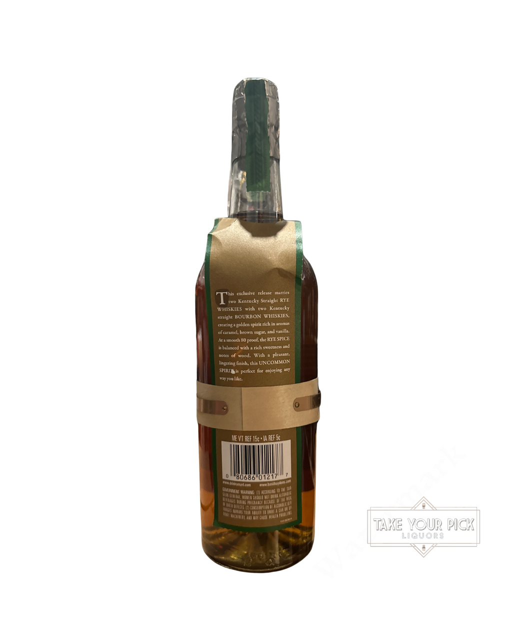 2018 Basil Hayden's Two by Two Rye 80 Proof
